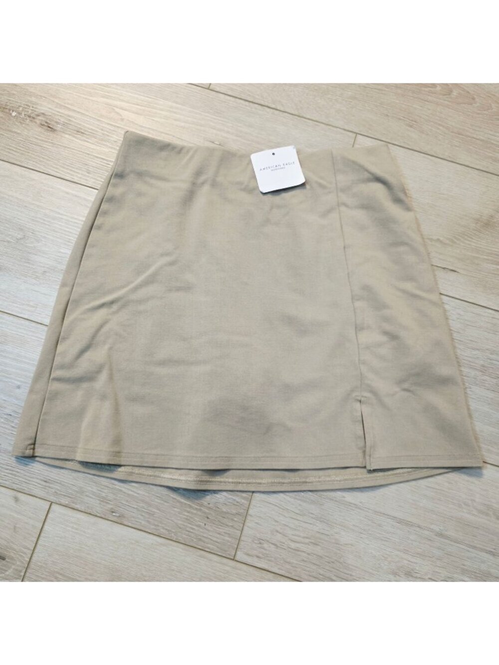 AE Khaki Sz Sm Mini Skort Sporty Casual Earthy Minimalist